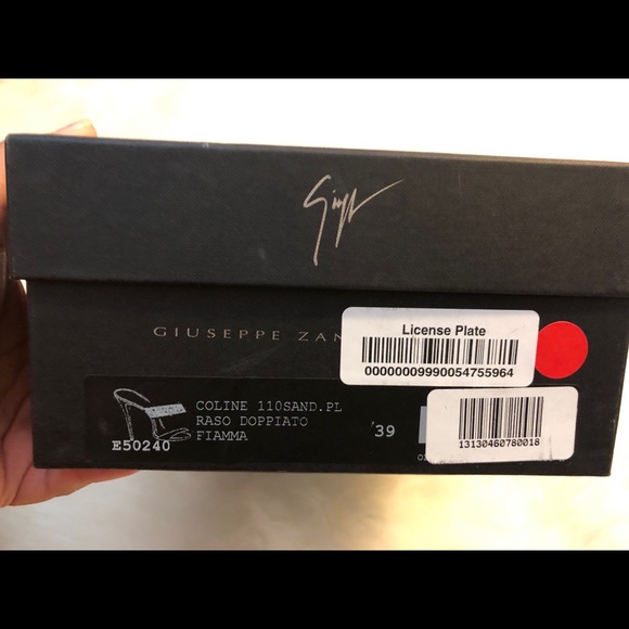 SOLD!!!!Giuseppe Zanotti Heels  39 - Picture 5 of 5